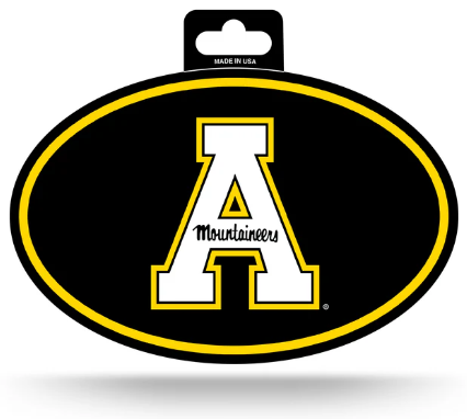 Appalachian State Full Color Oval Sticker