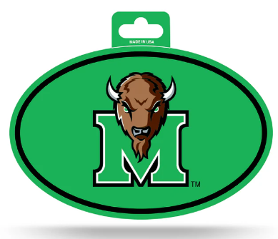 Marshall Full Color Oval Sticker