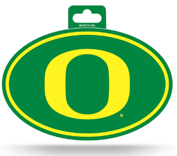 Oregon University Full Color Oval Sticker