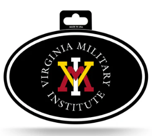 Virginia Military Institute Full Color Oval Sticker