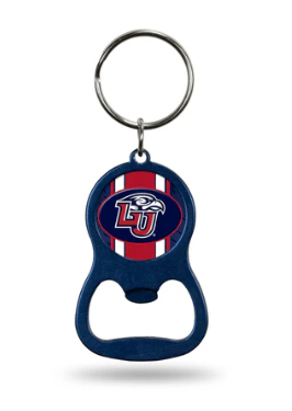 Liberty Flames Metal Keychain - Beverage Bottle Opener With Key Ring