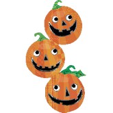 40" Jack-o-Lantern Stacker Balloon