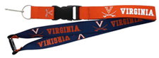 VIRGINIA (BLUE/ORANGE) REVERSIBLE LANYARD