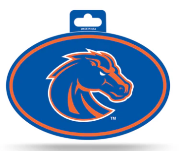 Boise State Full Color Oval Sticker