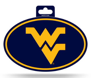 West Virginia Full Color Oval Sticker