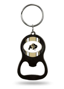 Colorado Buffaloes Metal Keychain - Beverage Bottle Opener With Key Ring