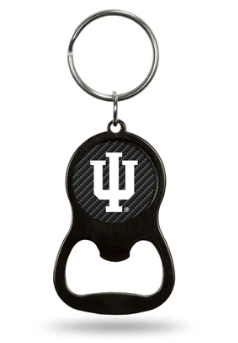 Indiana Hoosiers Metal Keychain - Beverage Bottle Opener With Key Ring