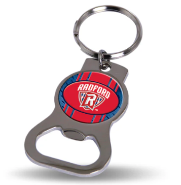 Radford Highlanders Metal Keychain - Beverage Bottle Opener With Key Ring