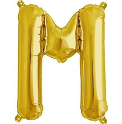 16" M Gold Balloon